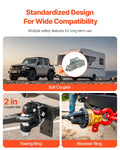 Pintle Hook 9070kg Towing Capacity 50.4mm Ball 63.5-76.2mm Ring