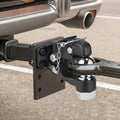 Pintle Hook 9070kg Towing Capacity 50.4mm Ball 63.5-76.2mm Ring