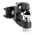 Pintle Hook 9070kg Towing Capacity 50.4mm Ball 63.5-76.2mm Ring