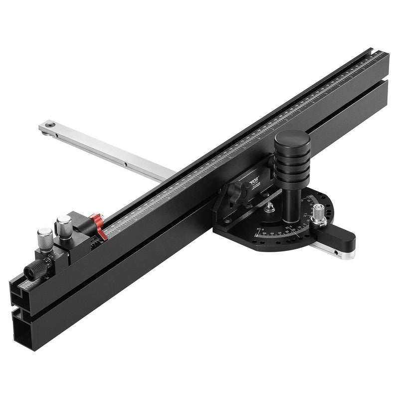 Miter Gauge Aluminum Table Saw 61cm 15 Angle Stops Woodworking