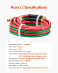 Oxygen Acetylene Hose 1/4