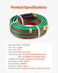 Oxygen Acetylene Hose 1/4