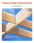 50x Joist Hangers 40x38x199mm Rustproof Rafter Tie Brackets