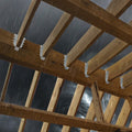 50x Joist Hangers 40x38x199mm Rustproof Rafter Tie Brackets