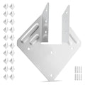 Hurricane Ties Rafter Brackets 25pc 135x40x63mm Heavy Duty Straps
