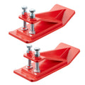 Tractor Bucket Protector 2PC Heavy Duty Steel Edge Red