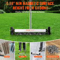 Magnetic Sweeper 15inch 8kg Capacity Wheels Adjustable Handle