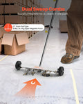 Magnetic Sweeper 43cm Wheels 4.5kg Load Nails Screws