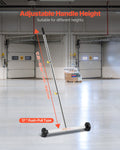 Magnetic Sweeper 43cm Wheels 4.5kg Load Nails Screws