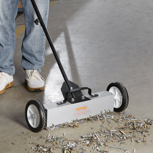 Magnetic Sweeper 20.4kg Large Magnet Pick Up Lawn Garage Workshop