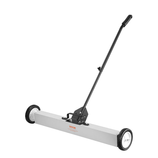 24.9kg Magnetic Sweeper Roller with Telescoping Handle Wheels