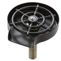 Glass Rinser 360 Rotate 10-Hole Stainless Steel ABS Cup Holder