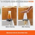 Glass Rinser 360 Rotate 10-Hole Stainless Steel ABS Cup Holder