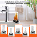 Glass Rinser 360 Rotate 10-Hole Stainless Steel ABS Cup Holder