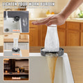 Glass Rinser 360 Rotate 10-Hole Stainless Steel ABS Cup Holder
