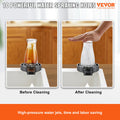 Glass Rinser 10 Jets Rotating Cup Washer Kitchen Sink Faucet Black