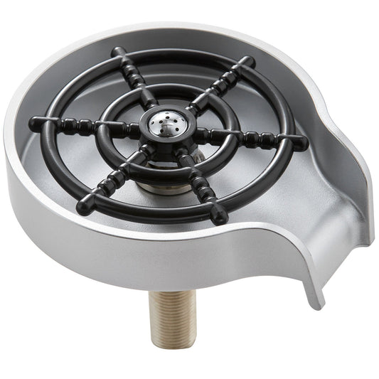 Cefito Glass Rinser 10 Jets 360° Rotating Cup Washer Holder