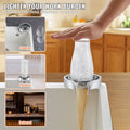 Cefito Glass Rinser 10 Jets 360° Rotating Cup Washer Holder