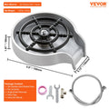 Cefito Glass Rinser 10 Jets 360° Rotating Cup Washer Holder