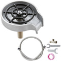 Cefito Glass Rinser 10 Jets 360° Rotating Cup Washer Holder