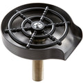 Glass Rinser 10-Hole Stainless Steel Rotating Cup Washer