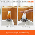 Glass Rinser 10-Hole Stainless Steel Rotating Cup Washer