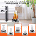 Glass Rinser 10-Hole Stainless Steel Rotating Cup Washer
