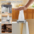 Glass Rinser 10-Hole Stainless Steel Rotating Cup Washer