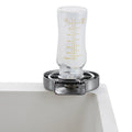 Glass Rinser 10-Hole Stainless Steel Rotating Cup Washer
