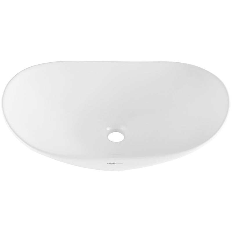 Ceramic Vessel Sink 60x36cm Bathroom Vanity Bowl Countertop