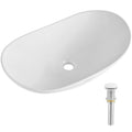 Ceramic Vessel Sink 60x36cm Bathroom Vanity Bowl Countertop