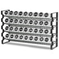 Spice Rack Organiser 36 Jars Labels Funnel Kitchen Cabinet Pantry