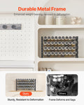 Spice Rack Organiser 36 Jars Labels Funnel Kitchen Cabinet Pantry