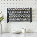 Spice Rack Organiser 36 Jars Labels Funnel Kitchen Cabinet Pantry