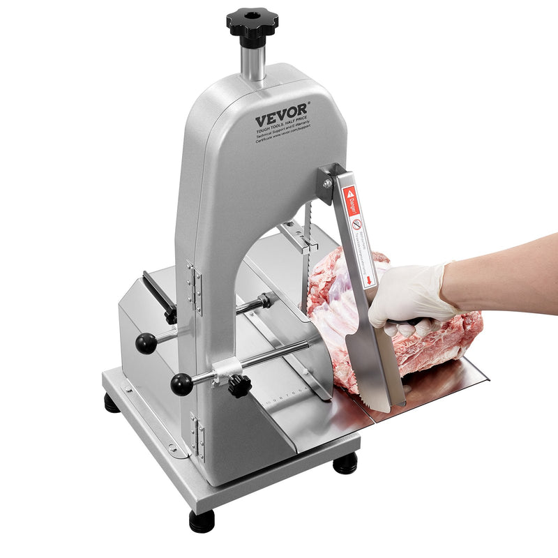 Commercial Electric Meat Bandsaw 650W Stainless Steel Bone Saw