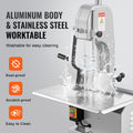 Commercial Electric Meat Bandsaw 650W Stainless Steel Bone Saw