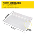 Greenhouse Film, 24\' x 100\' Greenhouse Plastic Sheeting, 6 mil Thickness Suncover Greenhouse, Clear Polyethylene Cover, UV Proof Farm Plastic Supply for Gardening, Farming and Agriculture