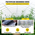 Greenhouse Film 24'x100' 6mil Clear Polyethylene UV Proof