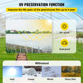 Greenhouse Film 24'x100' 6mil Clear Polyethylene UV Proof