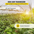 Greenhouse Film 24'x100' 6mil Clear Polyethylene UV Proof