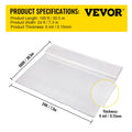 Greenhouse Film 24'x100' 6mil Clear Polyethylene UV Proof