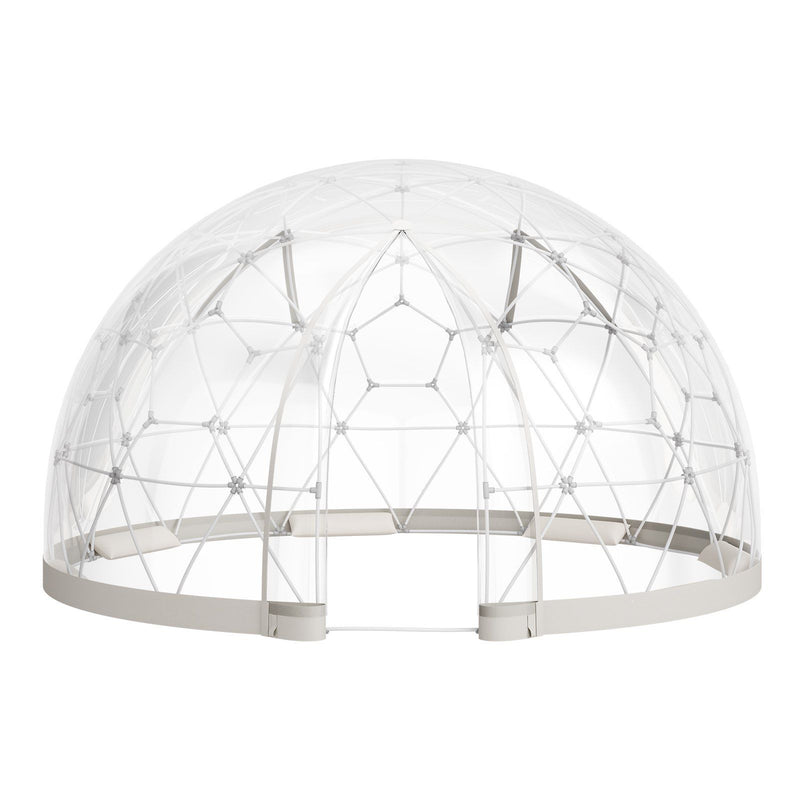 Dome Tent 3.6x2.2m Clear Bubble Geodesic Outdoor 4-7 Person