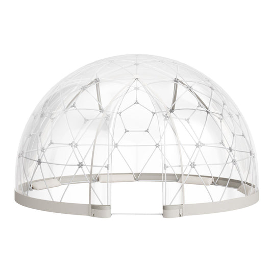 Garden Dome Tent 2.9x1.75m Clear Bubble Geodesic Greenhouse