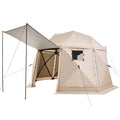Pop Up Screen Tent 3.6x3.6m Camping Gazebo Canopy 8-10 Person