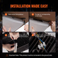 LED Canopy Light 150W 16500LM 5000K Daylight 4pc Outdoor