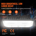 4x LED Canopy Lights 80W 8800LM 5000K Daylight Outdoor