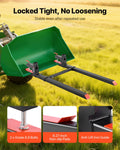 Pallet Forks 907kg 149cm Clamp on Tractor Loader Bucket Skid Steer