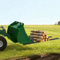 Pallet Forks 907kg 149cm Clamp on Tractor Loader Bucket Skid Steer