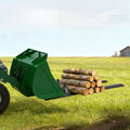 Pallet Forks 1814kg Clamp On 149cm Tractor Loader Skid Steer