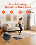 Rug Pad 1.52x2.13m Non-slip Felt Rubber Gripper Hardwood Floor